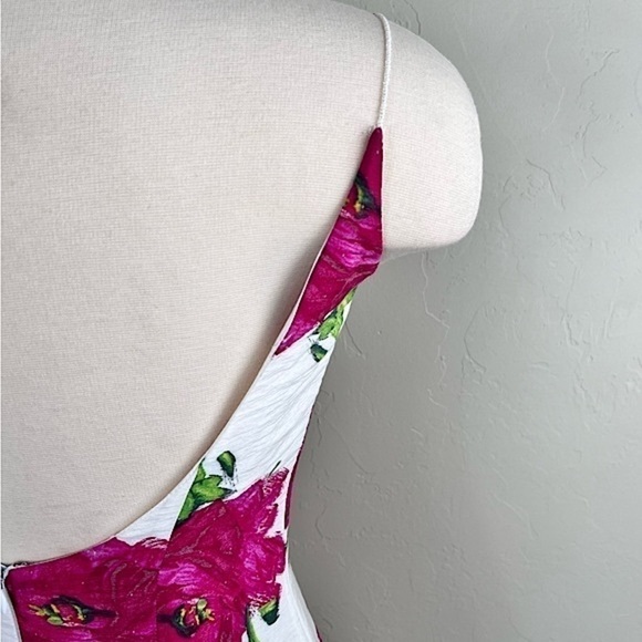 ABS Allen Schwartz Floral Fit & Flare Midi Dress - Picture 8 of 11